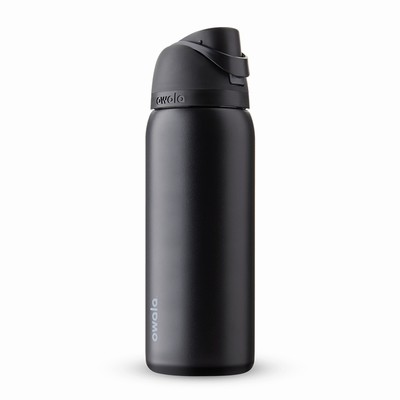 Owala 32oz FreeSip® Water Bottles Black | 9250-AWTMG